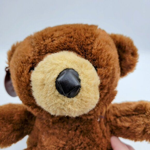 Vintage Cuddle Wit Teddy Bear Brown 1989 Stuffed Animal Plush Toy Read - Picture 10 of 12